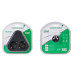 Розетка трійник із заземленням F202-Black, 2 розетки+3USB(1А), 2500W, 10A, 110-250V~Max, Blister
