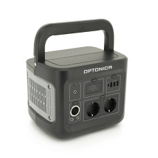 Зарядна станція Optonica B400-A1. Ємність 320Wt/h, Потужність 400Вт. Out:2xAC230, 2хDC13.3V/10A, USB-3x5V/2.4A, Type-C 60W(PD), 237х195х190мм. 5.9кг