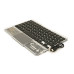 Клавіатура бездротова YT-K333, розкладна, 78 клавіш, Touchpad, (Eng/Pyc), 2.4G, вбудований акумулятор, 245x165mm, Black/Transparent, Box