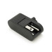 Перехідник складаний із заземленням, m-m, американка\3pin, Black, BOX