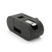 Перехідник складаний, m-m, американка\3pin, Black, BOX