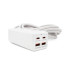 Мережевий фільтр LDNIO SС1418, 1 Розетка + 2 USB +2 Type-C, 2 м, перетин 3х0, 75мм, White, Box