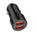 Набір BOROFONE BZ19 АЗУ 2хUSB + кабель Lighting, 2.4A, Black, Box