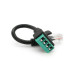 Роз'єм для підключення RJ-45(M) (4 контакти) з клемами під кабель Q100
