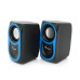 Колонки 2.0 Hotmai HN-88 USB+3.5mm, 2x3W, 20Hz-18KHz, з регулятором гучності, Blue/Red, BOX, Q24