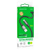 Кабель Borofone BX82, USB-Micro, 2.4A, довжина 1м, Black, BOX