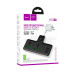 Мережевий фільтр HOCO AC11A на 2 розетки + 3 USB + USB-C, 17W, кабель 1,5 м, 220В, Black, Box