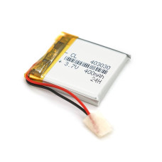 Літій-полімерний акумулятор 4*30*30mm (Li-ion 3.7В 400мА·год)