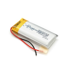 Літій-полімерний акумулятор 8*20*45mm (Li-ion 3.7В 750мА·год)