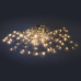 Гірлянди 12 фігур + 30LED, 1 режим, 3 * 1,5, прозора ізоляція, живлення від 3 * АА, White Hot, Box