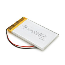 Літій-полімерний акумулятор 4*40*70mm (Li-ion 3.7В 1300мА·год)