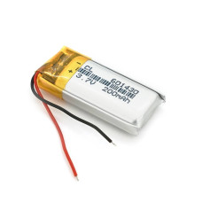 Літій-полімерний акумулятор 6*14*30mm (Li-ion 3.7В 200мА·год)