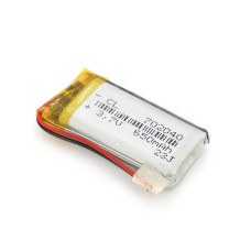 Літій-полімерний акумулятор 7*20*40mm (Li-ion 3.7В 650мА·год)