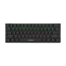 Клавіатура Bluetooth з підсвічуванням MK-61, розкладна, 61 клавіша, (Eng), Black, Box