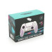 Геймпад Brazzers BR-P5/P4/NL беспроводной для PS5 RGB Wireless DOUBLE Motor Vibration, White, 3.7V, 1000mAh, Box