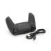 Геймпад Brazzers BR-KCLPS5 бездротовий для PS5 DUAL Sense Wireless Controller, Black, 3.7V, 1000mAh, Box