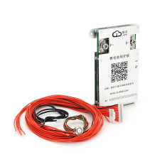 BMS платаJK-BD4A24S10P Li-Ion/LiFePo4/LTO 8S-24S, 100A, CAN/RS485, 1mΩ, Bluetooth, Ballance 0.4A + кнопка
