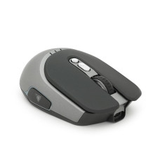 Миша бездротова JEDEL WH104, 1200-1600DPI, 2.4GHZ+Bluetooth 5.0, вбудований акумулятор, Black, Box