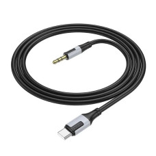 Кабель Borofone BL19 DC3.5 (тато) =>Type-C (тато), круглий, 1м, Black, Box