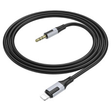 Кабель Borofone BL19 DC3.5 (тато) => Lighting (тато), круглий, 1м, Black, Box