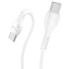 Кабель Hoco X37, Type-C-Type-C, 60W, White, довжина 0.5м, BOX