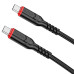 Кабель Hoco X59, Type-C-USB, 3A, Black, довжина 2м, BOX