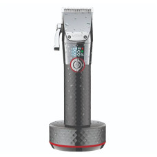 Акумуляторна машинка для стрижки VGR V-682, 6 насадок, IPX7, LED display, Box