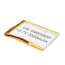 Літій-полімерний акумулятор 4*65*90mm (Li-ion 3.7В 3500мА·год)