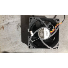 Кулер корпусний 18025 DC, 80x80x25mm, 12V/1.2A, 4-pin MOLEX, Black, OEM