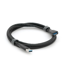 Подовжувач VEGGIEG USB 3.0 AM/AF, 1.5m, Black