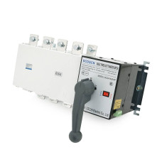 Автомат введення резерву (АВР) чотириполюсний GCQ4P630A, 220V/630A, Здатність, що вимикає KA: 6, Гвинтова фіксація, 443*273*265мм