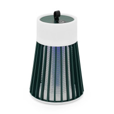 Лампа-знищувач комарів YG-002, вбудований акумулятор 800mAh, USB кабель, Green, Box