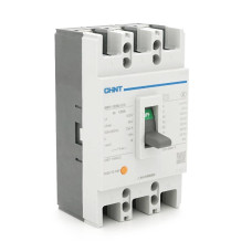 Автоматичний вимикач змінного струму CHINT NM1-125S/3300-125А 3P, 380 В. 125A. 8КА/400В; 10КА/800В. 155*90*68mm