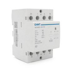 Контактор CHINT NCH8-40/22 220V,40А, 26kW, 2NC+2NO, на DIN-рейку, 85*65,5*54мм