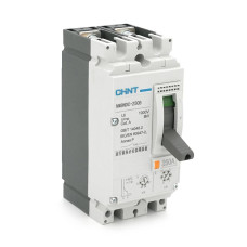 Двополюсний автомат постійного струму CHINT NM8NDC-250B-DC500V, 250A, 25kA, DC500V, 2P, 62x140x78,5mm