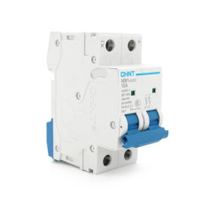 Автоматичний вимикач постійного струму CHNT NB1-63DC 2P C10 DC500V, 10A, 6kA, DIN, 86*36*49.5mm