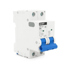 Автоматичний вимикач постійного струму CHNT CB-63DC 2P 20A, DC500V, 6kA, DIN, 86*36*49.5mm