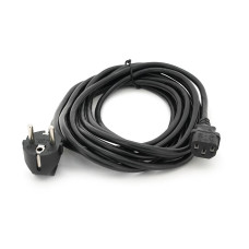 Кабель живлення Schuko PC-186 CEE7/7-C13, 5.0M, 1.0mm, OEM (євровилка) Q125