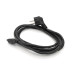Кабель живлення Schuko PC-186 CEE7/7-IEC C5, 3.0M, 1.0mm, для ноутбука, OEM Q150