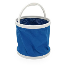 Відро складане туристичне, об'єм 13 літрів, 24*30см, Blue