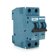 Автоматичний вимикач постійного струму YRO YRL7-63DC 2P 32A DC550V 6kA, DIN, 80*36*44.8mm