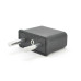 Перехідник на євророзетку, 125-250V, 6A, 500W, в упаковці 100 штук, ціна за штуку, Black