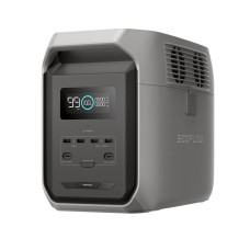 Портативна зарядна станція EcoFlow DELTA 3 1500 (ємність 1536 Вт·год), 3000 циклів, потужність 1800 Вт (пікова 3600 Вт), 400*211*281 мм, вага 16.5кг.