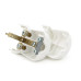 Штепсельне гніздо VIKO без заземлення 7.5А 260V. White. ПВХ