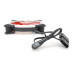 Кулер корпусний 12025 DC sleeve fan 3pin + 4pin - 120*120*25мм, 12V, 1200об/хв, Red, двосторонній