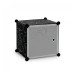 Шафа для речей пластикова MP28-51A, 102х37х76см, Black, Box