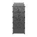 Шафа для взуття пластикова MPA2-5, 39х37х76см, Black, Box