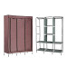 Тканинна шафа для речей YT41593, 130х45х175см, Red Wine, Box