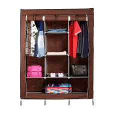 Тканинна шафа для речей YT41593, 130х45х175см, Red Wine, Box