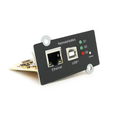 Карта віддаленого управління SNMP для ДБЖ, Lan, RS232, 12V, RC67504(NetmateLitemini)